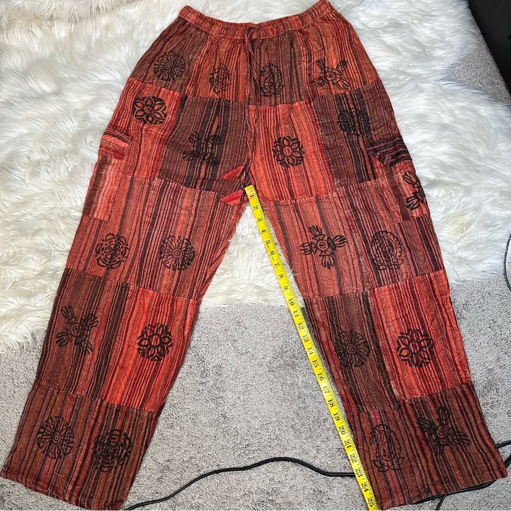 Nwt Kantha‎ Patterned Pants unisex one size - Picture 9 of 11